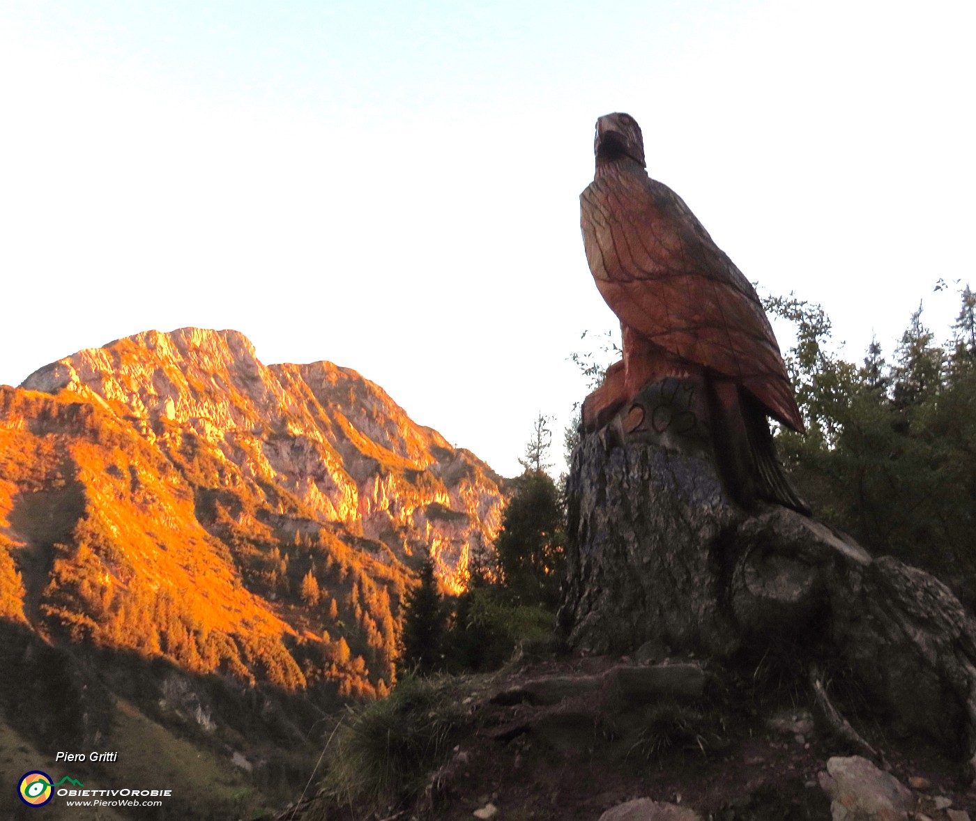 74 L'aquila reale veglia sulle nostre montagne.JPG